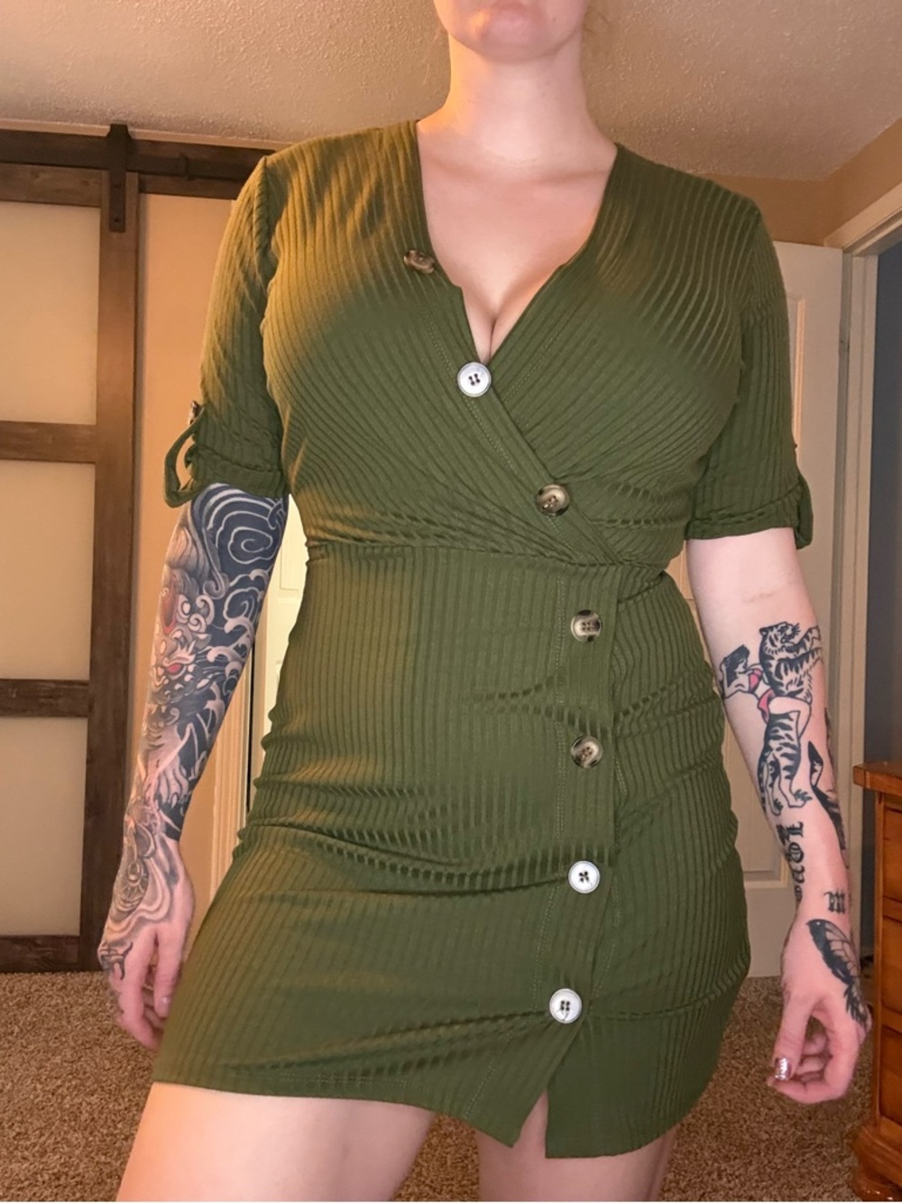 Blu pepper wrap dress